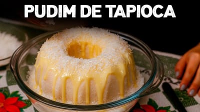 TAPIOCA PUDDING (BAHIAN TAPIOCA COUSCOUS)