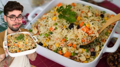 Arroz Navideño a la Mexicana