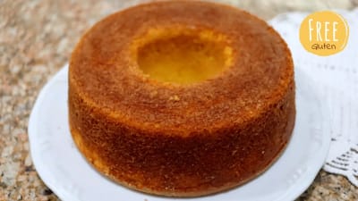 Pastelito de Harina de Maíz 'Sin Fallas' - Esponjoso y Sin Harina de Trigo