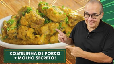 Costelinha de Porco na Panela de Pressão com Molho de Laranja e Mostarda