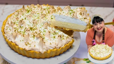 Torta de Limão com Cobertura de Merengue