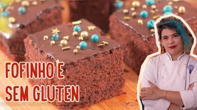 Pastel/Queque de Chocolate sin Gluten