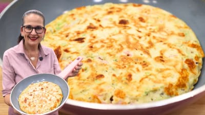 Lanche de Frigideira Fácil e Rápido