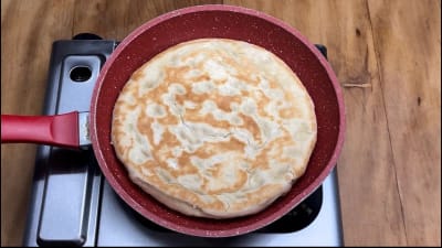 Pão Sem Forno na Frigideira em Poucos Minutos