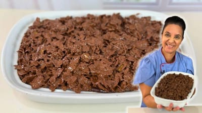 Pastel Crunch Cake (Receta Viral)