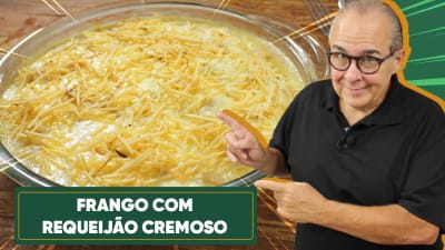 O MELHOR FRANGO GRATINADO DA INTERNET: O Truque do Requeijão Cremoso
