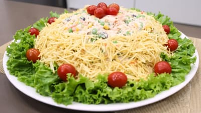 Salpicón de Pollo Cremoso y Fácil