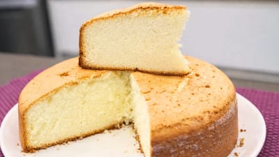 Bolo Algodão Sem Farinha de Trigo