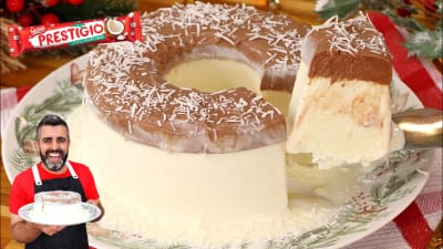 Flan Helado de Prestígio (Estilo Choco-Coco)