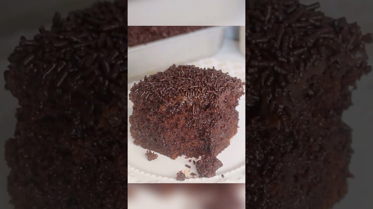 Pastel Mojadísimo de Chocolate