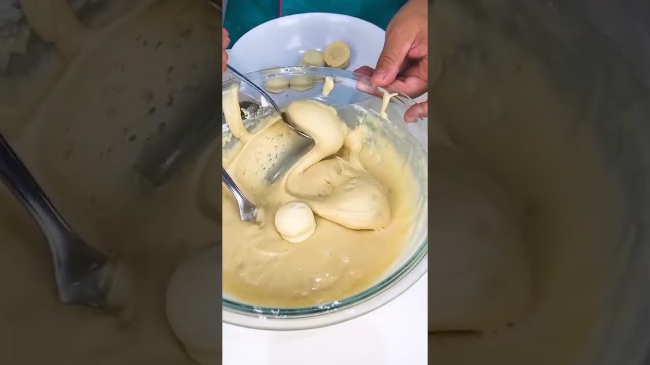 Bolinho de Chuva Recheado com Ouro Branco