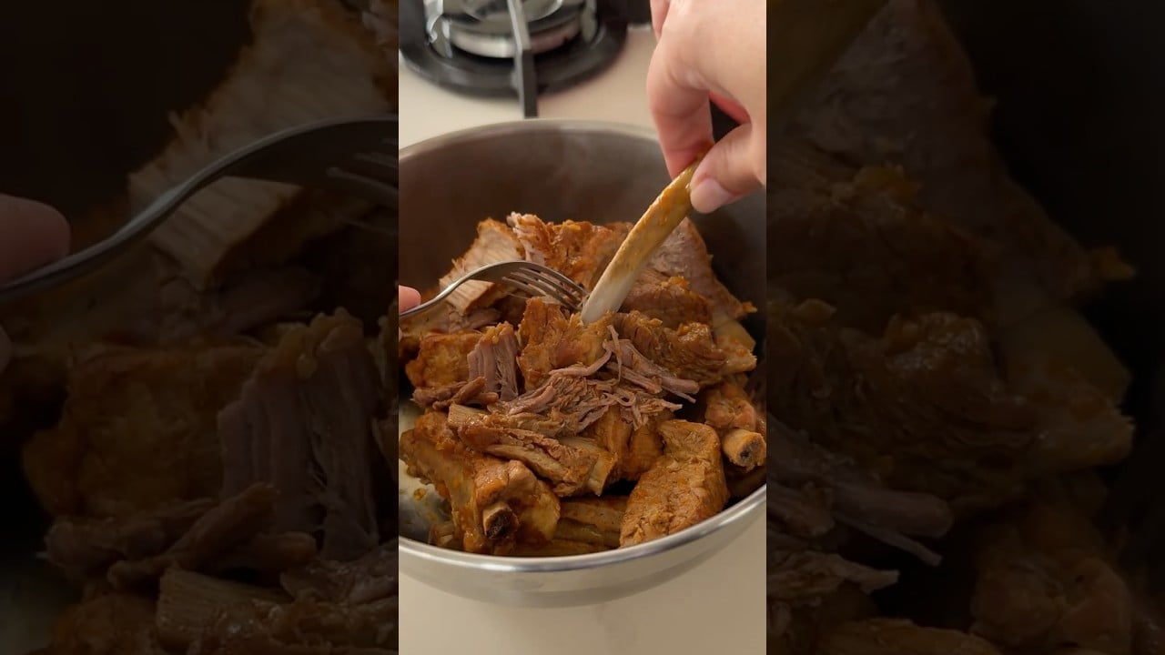 Arroz con Costillitas que se Caén del Hueso