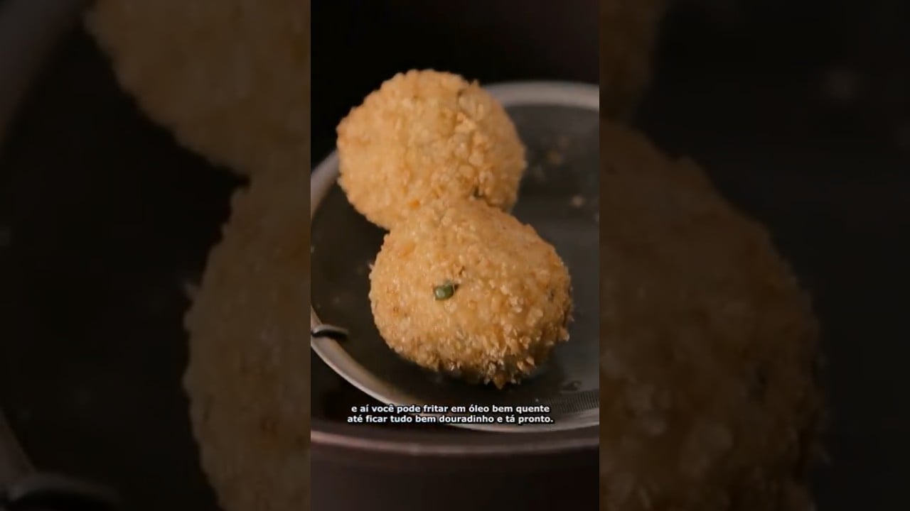 Risoto de 3 Minutos + Bolinho de Risoto