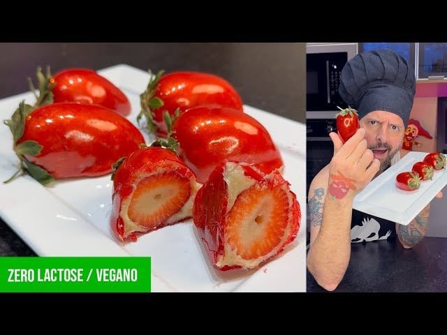 Fresas de Chocolate Veganas (Sin Lactosa)