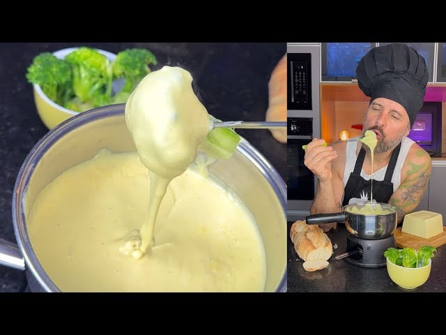 Fondue de Queso Vegano Cremoso