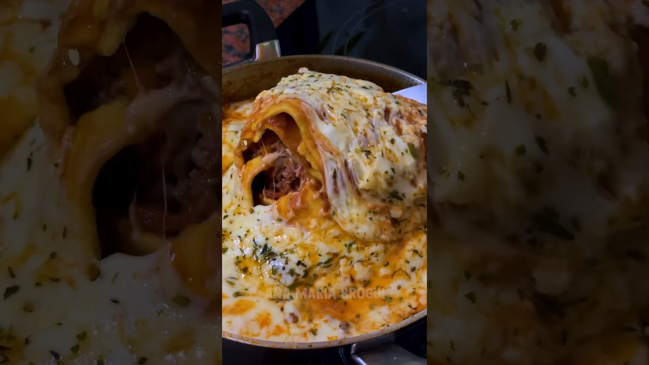 Lasaña de 1 Capa en Sartén