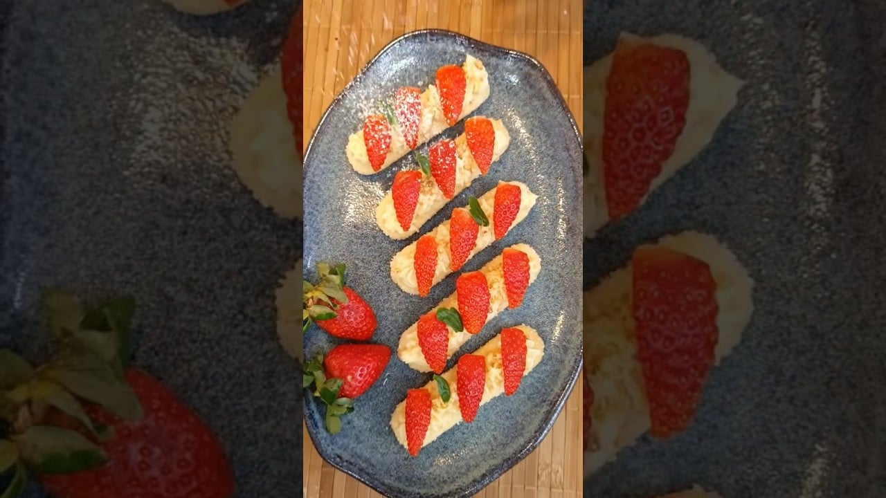 Pay de Queso de Fresa con Galletas María (Tipo Champagne)