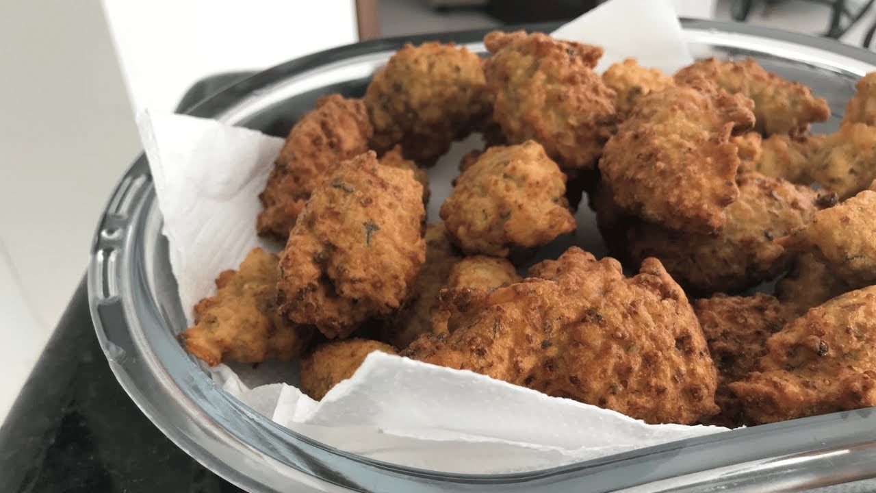 Bolinho Frito de Arroz