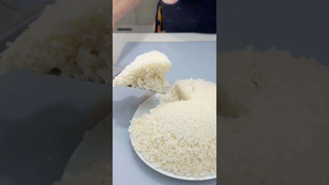 Cuscuz de Maranhão en Tela con Harina de Arroz