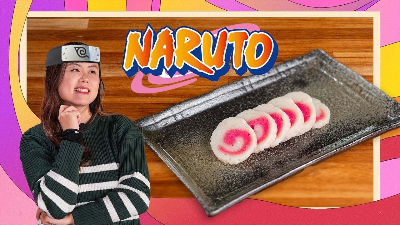 NARUTO 🍥! Aprenda a fazer o NARUTOMAKI, a massa de peixe do Ramen! 🍜