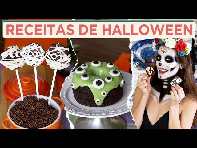 Lollipops de Oreo Momia, Barra de Chocolate Fantasma y Betún de Monstruo