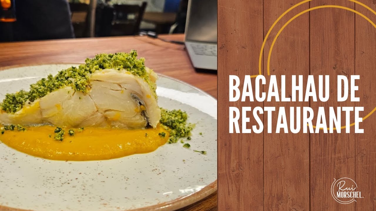 Bacalhau de Restaurante em Casa