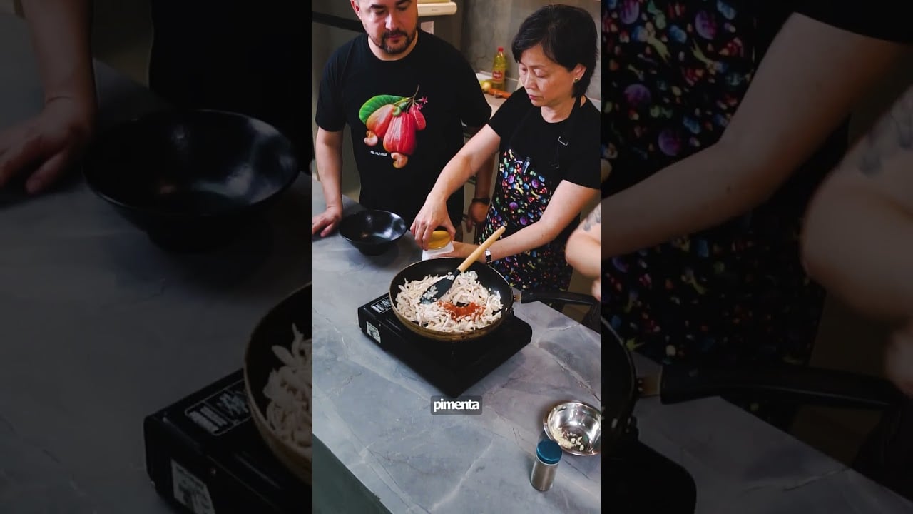 Coxinha (con un toque asiático)