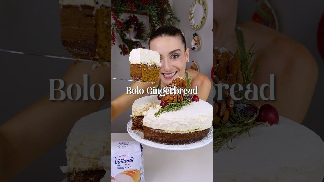 Pastel Mousse de Jengibre (Estilo Pan de Especias)