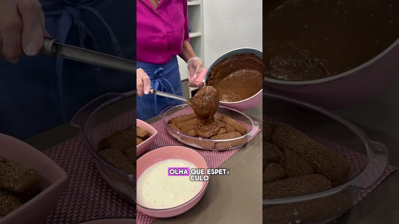 Postre Mosaico de Chocolate Delicioso y Súper Fácil