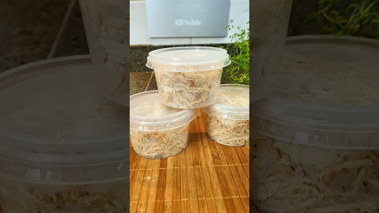 Pechuga de Pollo Deshebrada para la Semana