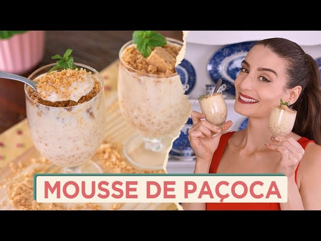 Mousse de Cacahuate Conchitas SIN HUEVO (¡Solo 4 Ingredientes!)