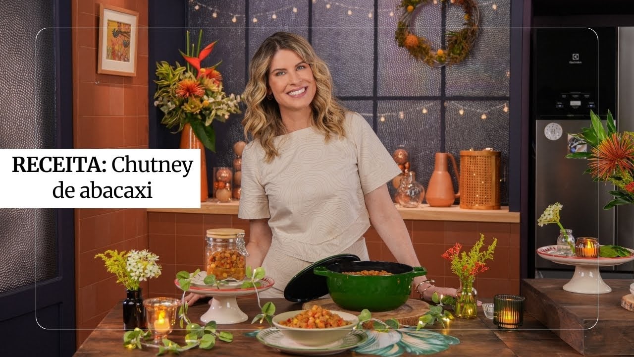 Chutney de Piña para Navidad