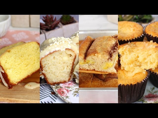 Bolo de Laranja com Glacê