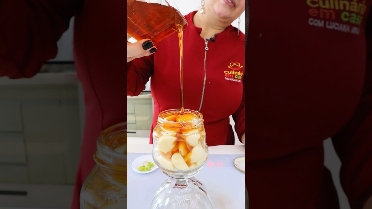 Alho Confitado no Mel (Fermentado)