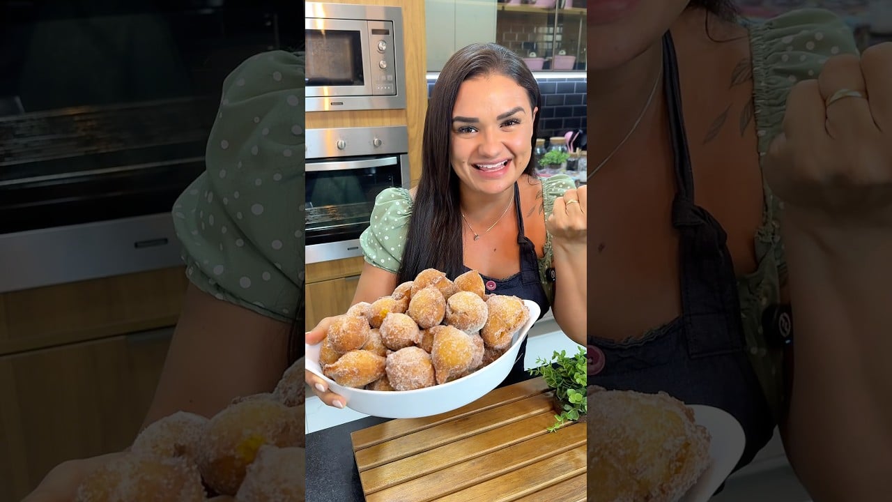 BOLINHO DE CHUVA COM MASSA DE CENOURA