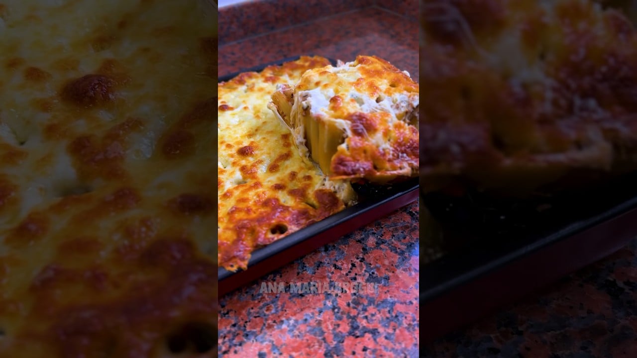 Rigatoni a la Boloñesa Gratinado