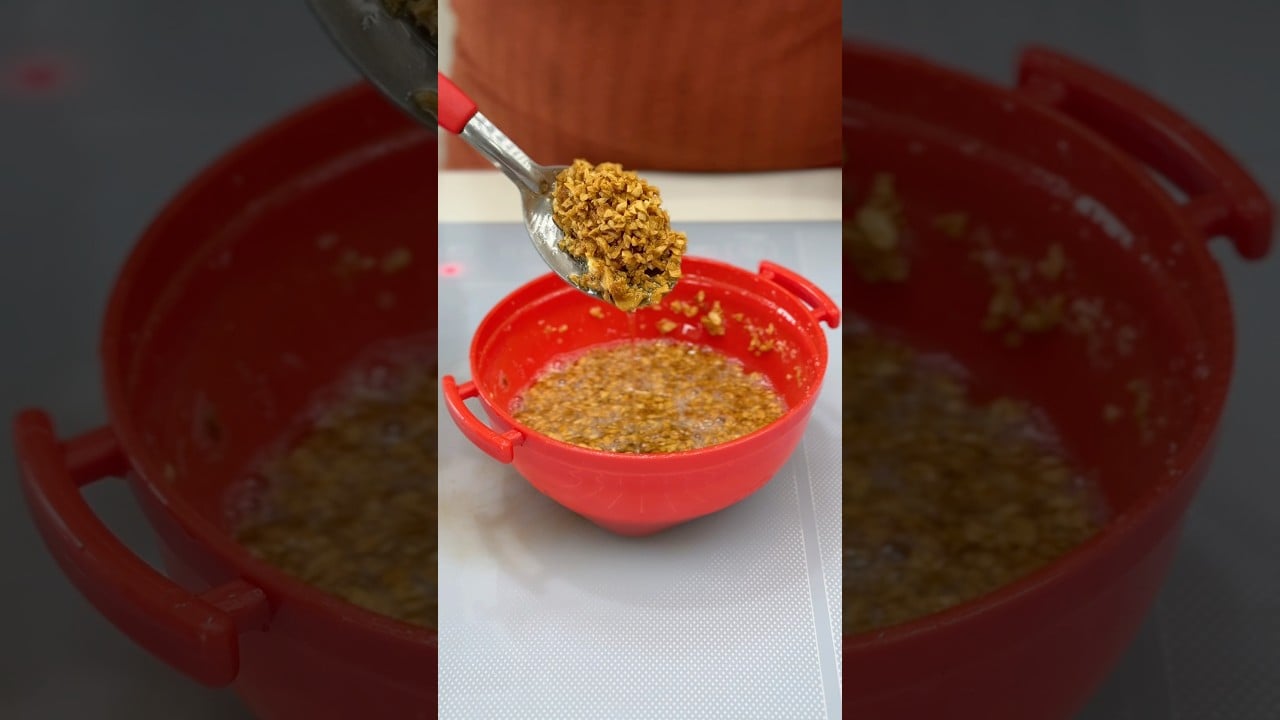 Ajo Frito Rápido de Microondas para Salsas