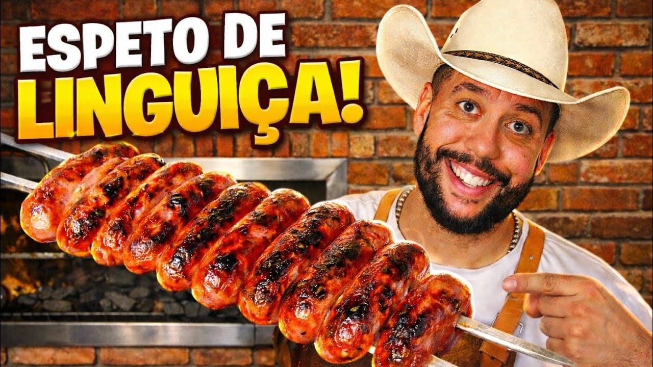 Espeto de Linguiça Tradicional