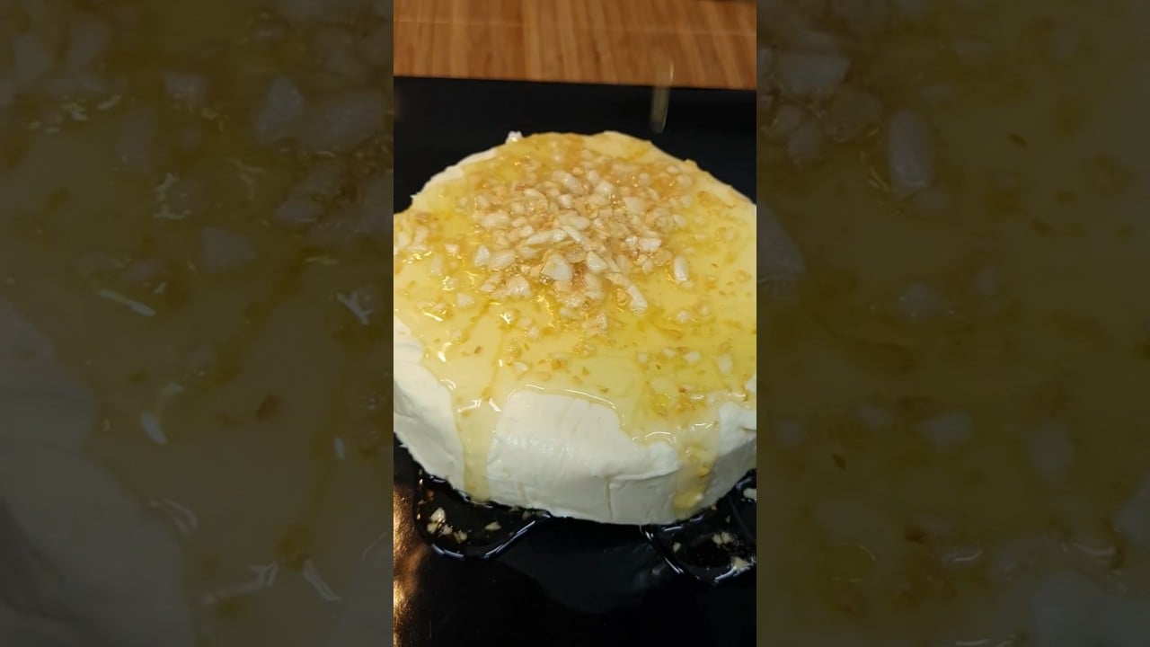 Petisco Cremoso de Catupiry com Alho