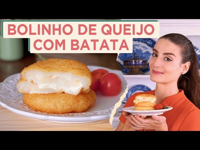 Bolinho de Queijo feito com Batata