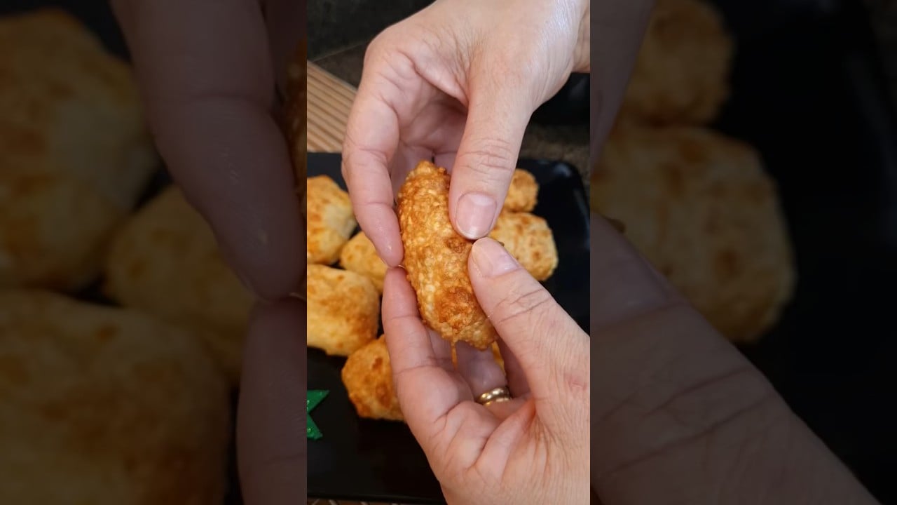 Bolinho de Tapioca na Airfryer