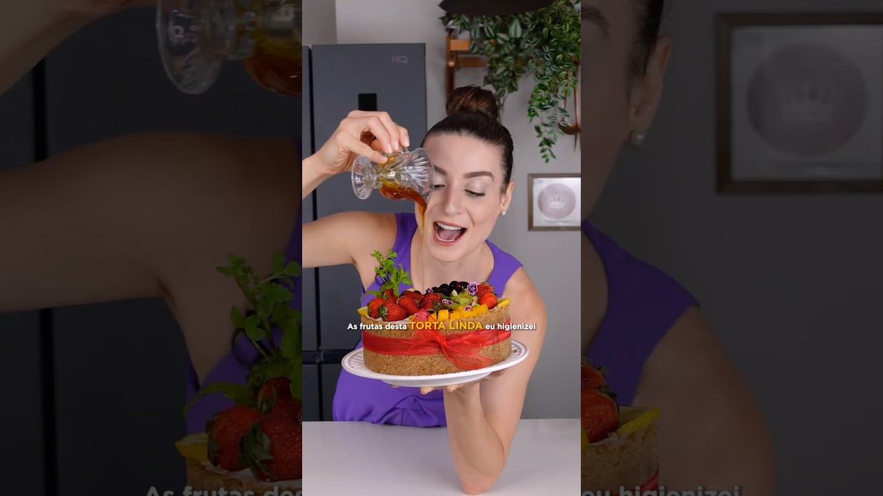 Tarta Mousse Fría de Ensalada de Frutas