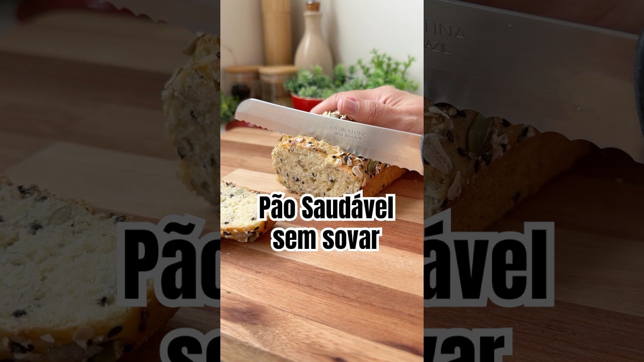 Pan Multigrano que No Necesita Amasarse