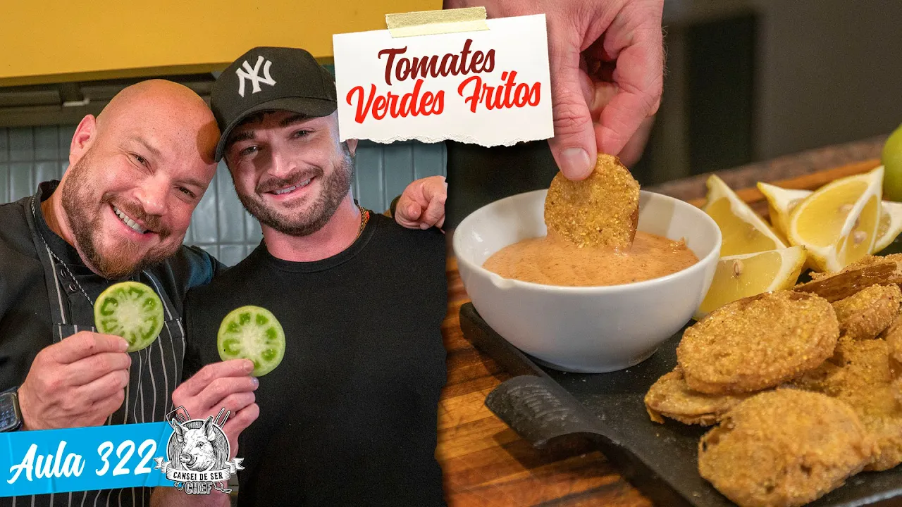 Tomates Verdes Fritos (Green Fried Tomatoes)