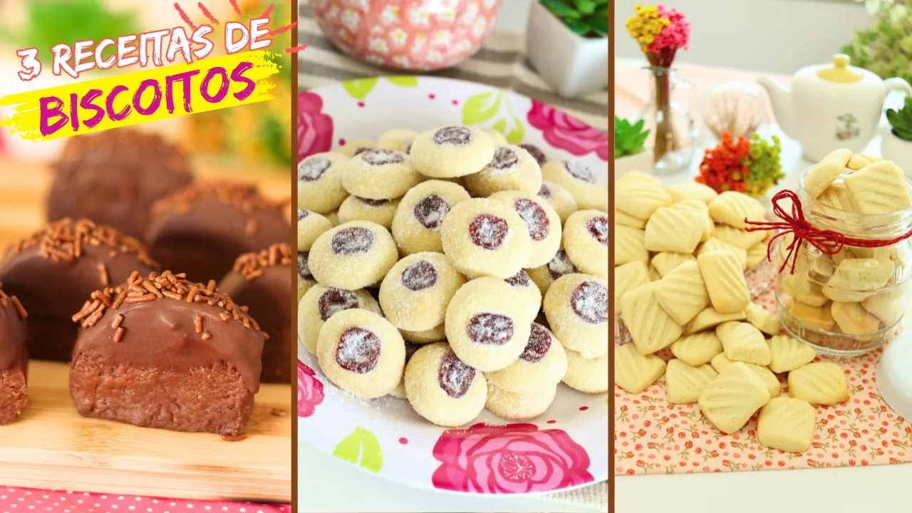 3 Biscoitos Caseiros que Derretem na Boca: Biscoito Gelado de Goiabada, Biscoito de Nata e Mais