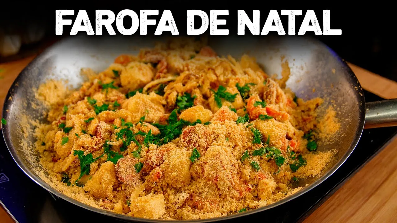 RECEITA DE FAROFA DE NATAL