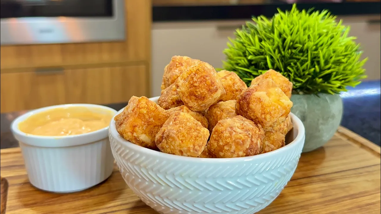 Pipoca de Queijo Coalho