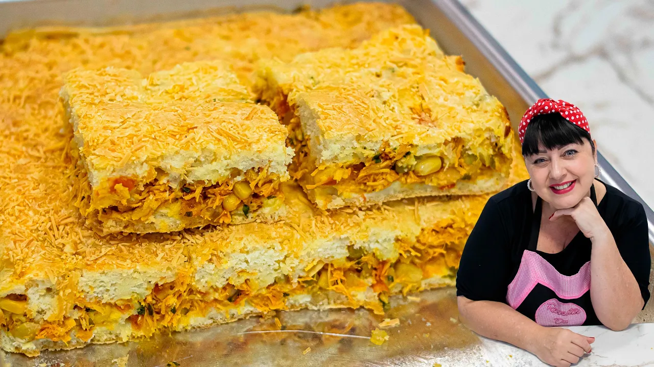 Pastel Salado de Pollo Licuado