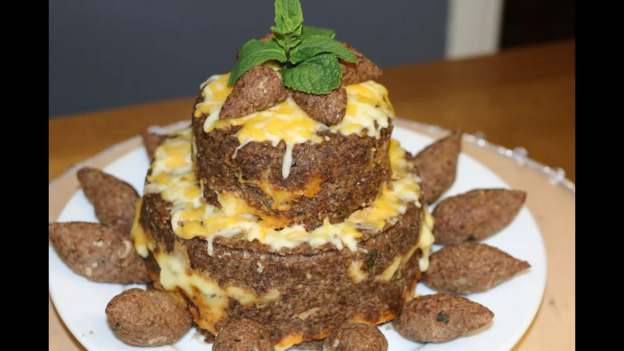 Pastel de Carne con Harina para Kibe