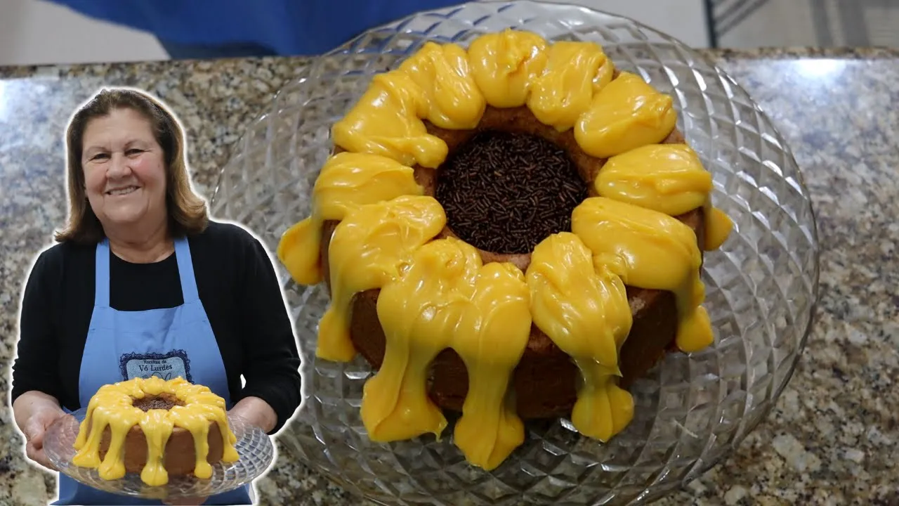 Pastel Pétalos de Girasol de la abuela Lurdes